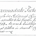 Marmaduke Pickering 1731-1797